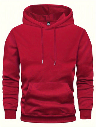 Effenkleurige Hoodie voor Heren