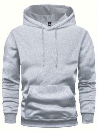 Effenkleurige Hoodie voor Heren