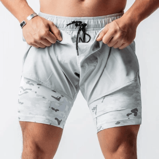 2-in-1 Compressie Sportshorts voor Optimale Prestaties van Peak Performance