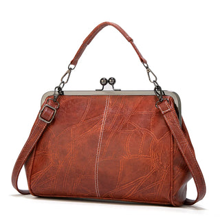 Elysia - Vintage Leren Handtas