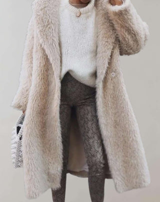 Anita - Zachte Fluffy Oversized Jas