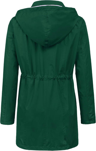 Attire - Waterdicht Trenchcoat met kap