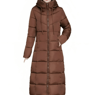 Ayal - Elegante Lange Winterjas voor Dames