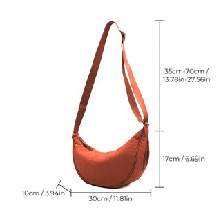 Beeba | Half Moon Crossbody Tas - Pakke & Opbevaring - Bayu