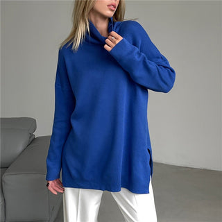 Chique en Comfortabele Pullover Janice met Lange Mouwen en Col - Bayu