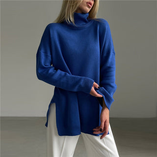 Chique en Comfortabele Pullover Janice met Lange Mouwen en Col - Bayu