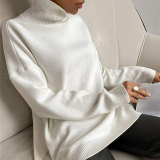 Chique en Comfortabele Pullover Janice met Lange Mouwen en Col - Bayu