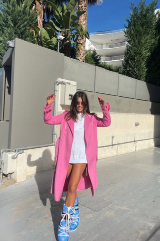 Chloe - Roze Trenchcoat