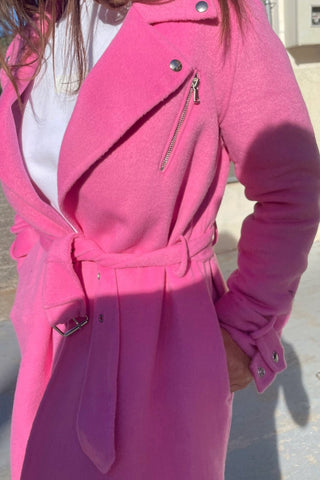 Chloe - Roze Trenchcoat