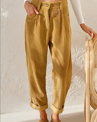 Comfortable corduroy trousers - Bayu