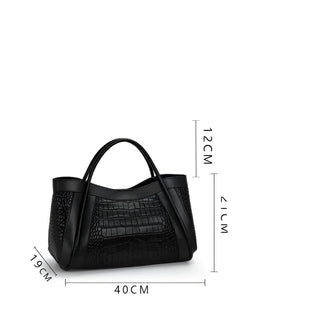 Dames Luxe Leren Handtas - Bayu