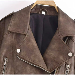 Darcy - Vintage Leren Jacket