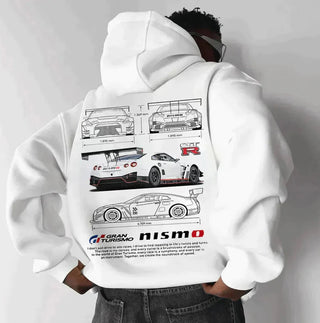 De Oversized Racing Hoodie