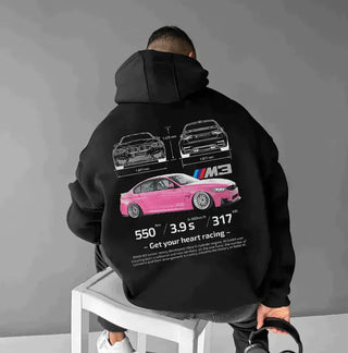 De Oversized Racing Hoodie