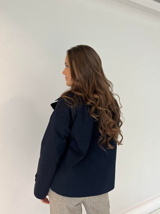 Ethos - Korte Trenchcoat Voor Dames