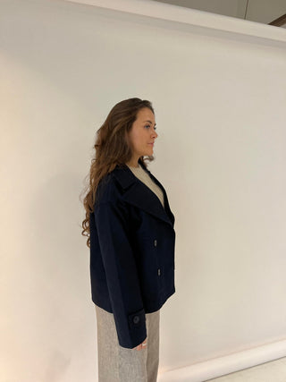 Ethos - Korte Trenchcoat Voor Dames