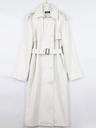 Franco - Premium Leren Trench Coat