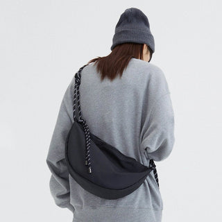 Kehlani | Casually Knotted Sling Tas – Nylon Crossbody - Bag - Bayu