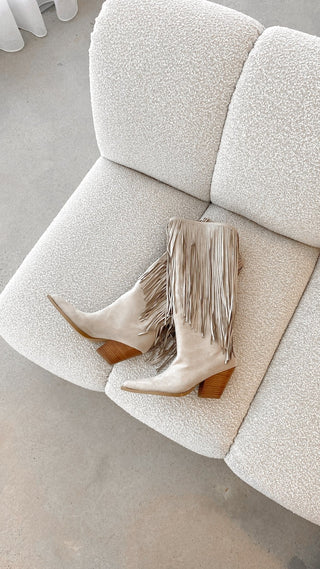 Manda - Western Fringe Lange Laarzen