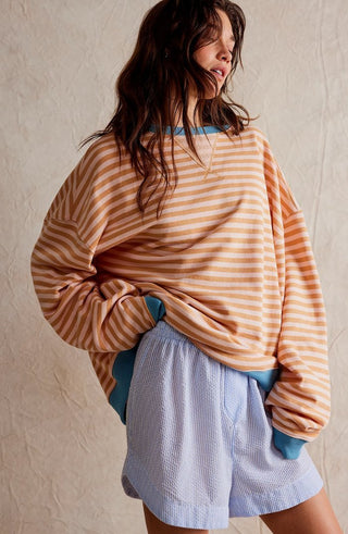 MIA - Oversized Gestreepte Trui voor Dames