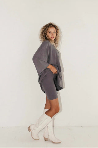 Oversized T-shirt en Biker Shorts Set