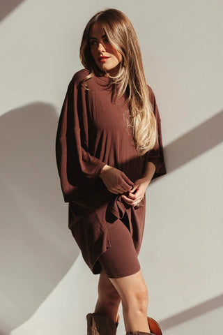 Oversized T-shirt en Biker Shorts Set