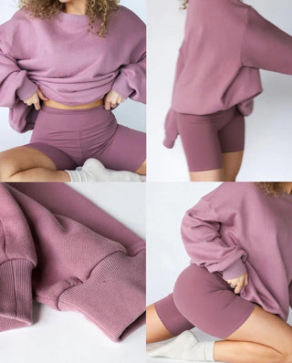 Oversized T-shirt en Biker Shorts Set