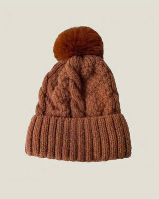 Pompom Knit Beanie