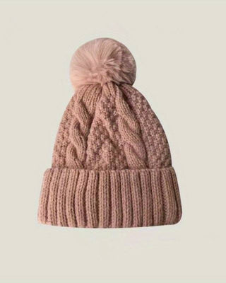 Pompom Knit Beanie