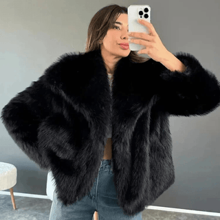 Rayne Rose - Luxe Faux Fur Damesjas voor de Winter