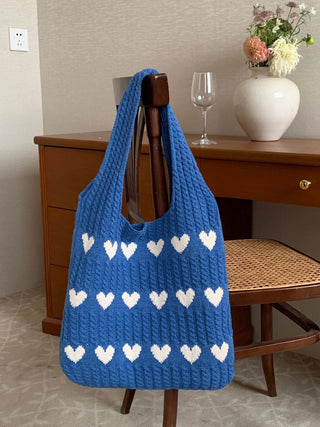 Schattige Hart Tote Bag (Koop 1, Krijg 1 Gratis)