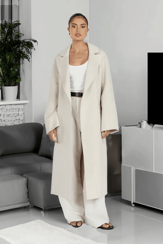 Selima - Elegante Lange Trenchcoat