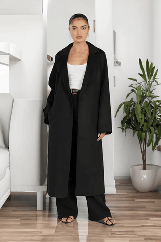 Selima - Elegante Lange Trenchcoat