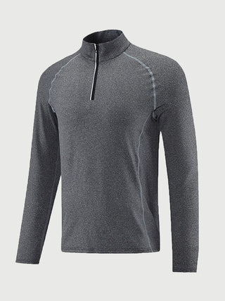 Sportieve VenFlex Shirt met Halve Ritssluiting voor Optimale Ventilatie en Comfort