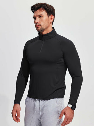 Sportieve VenFlex Shirt met Halve Ritssluiting voor Optimale Ventilatie en Comfort