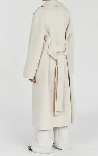 Stylish long women's trench coat in oversize style - Bayu