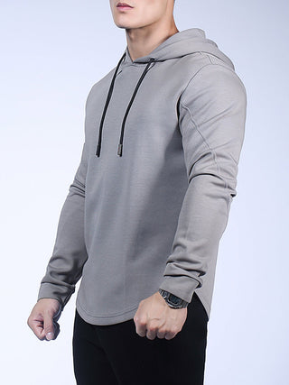 Suda - Musclefit Hoodie met Capuchon