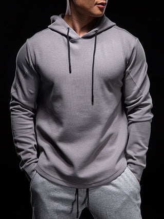 Suda - Musclefit Hoodie met Capuchon