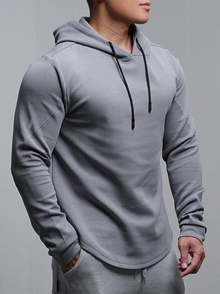 Suda - Musclefit Hoodie met Capuchon