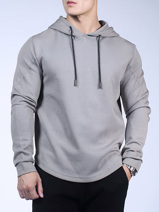 Suda - Musclefit Hoodie met Capuchon