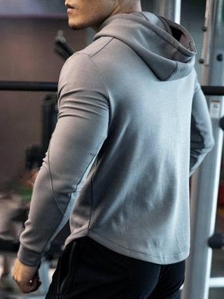 Suda - Musclefit Hoodie met Capuchon