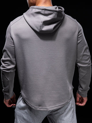 Suda - Musclefit Hoodie met Capuchon