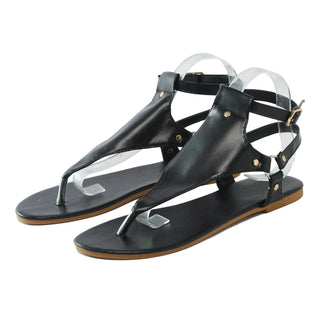 Women's flat sandals with buckle straps - Bayu